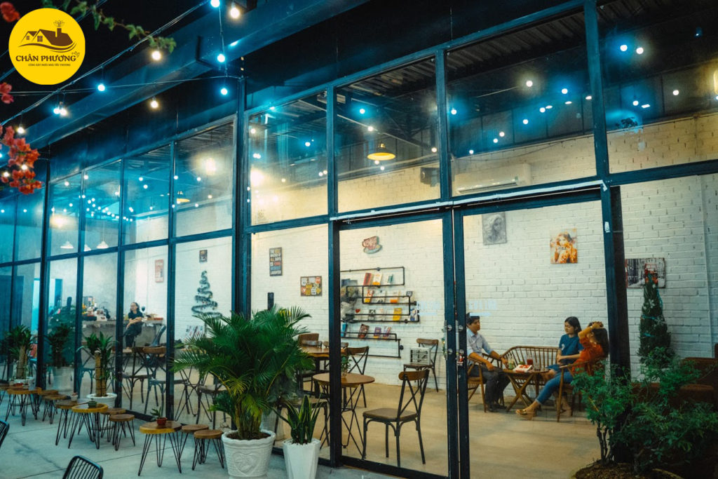 Xây quán cafe tiền chế - Odin Coffee 8