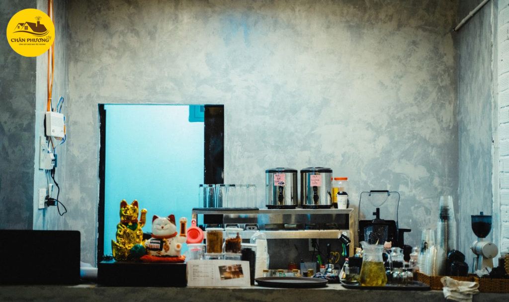 Xây quán cafe tiền chế - Odin Coffee 10