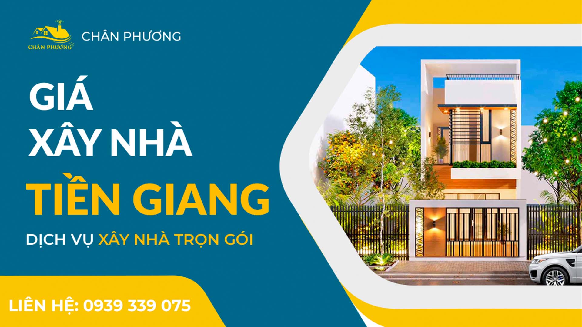 Xây nhà trọn gói Tiền Giang | Giá xây nhà Tiền Giang 2023