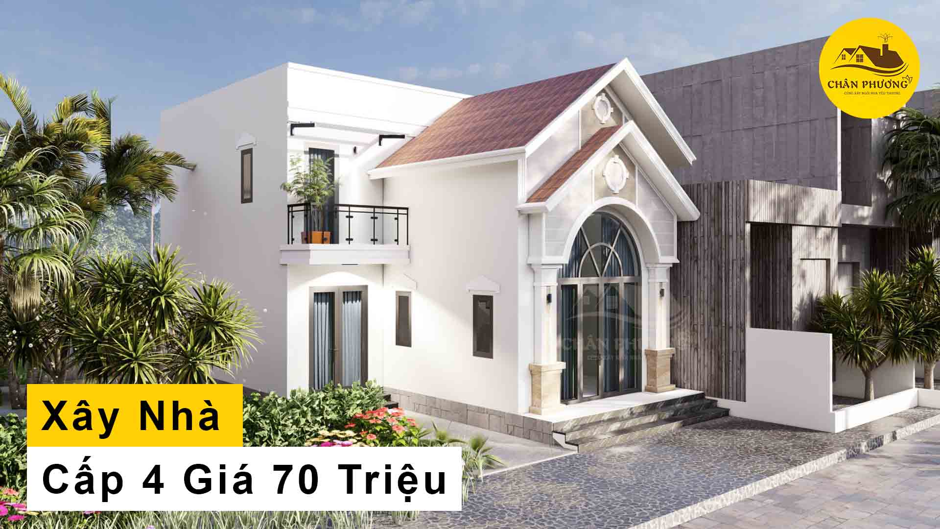 5 mẫu nhà cấp 4 giá rẻ đẹp ở nông thôn Việt Nam TIN3986 - Kiến trúc Angcovat
