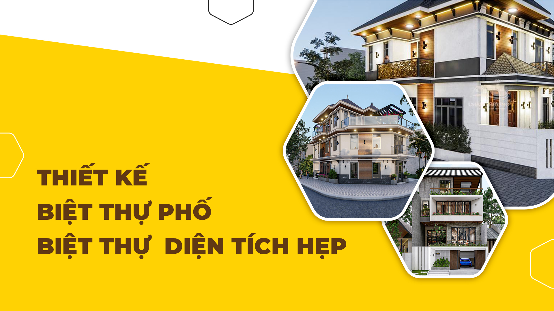 Thiết kế biệt thự diện tích hẹp