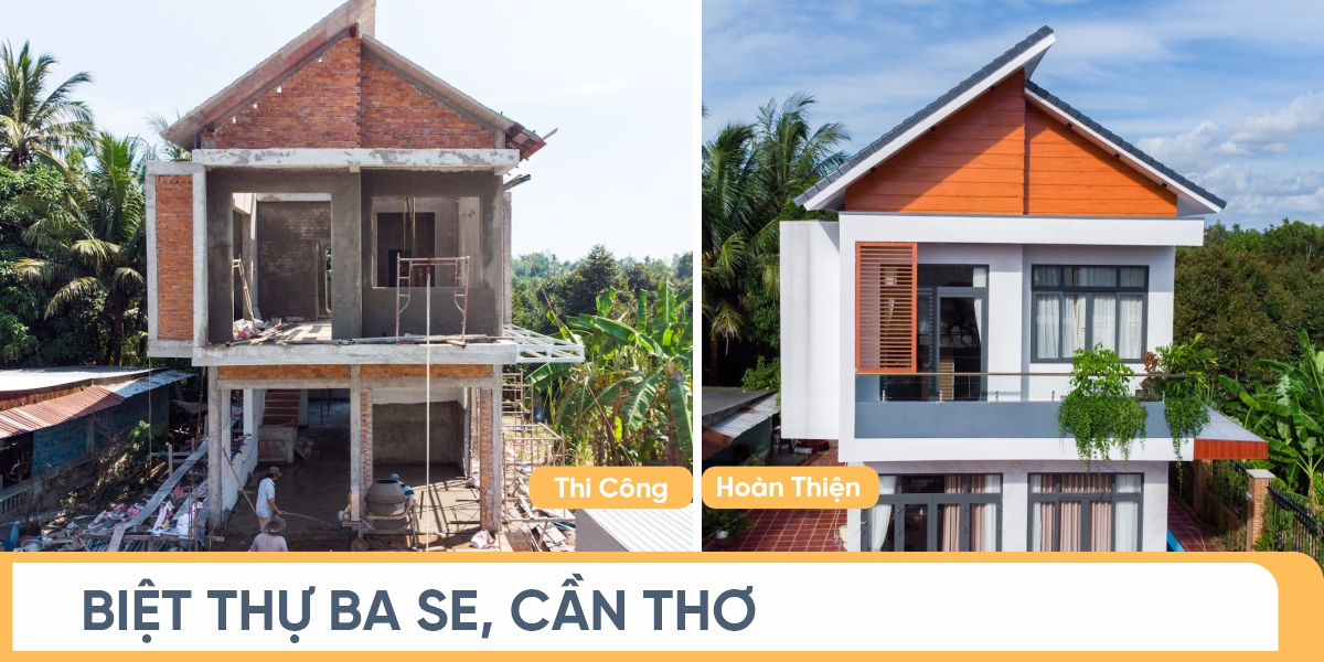 Biệt Thự 1 Trệt 1 Lầu 5 x 15m